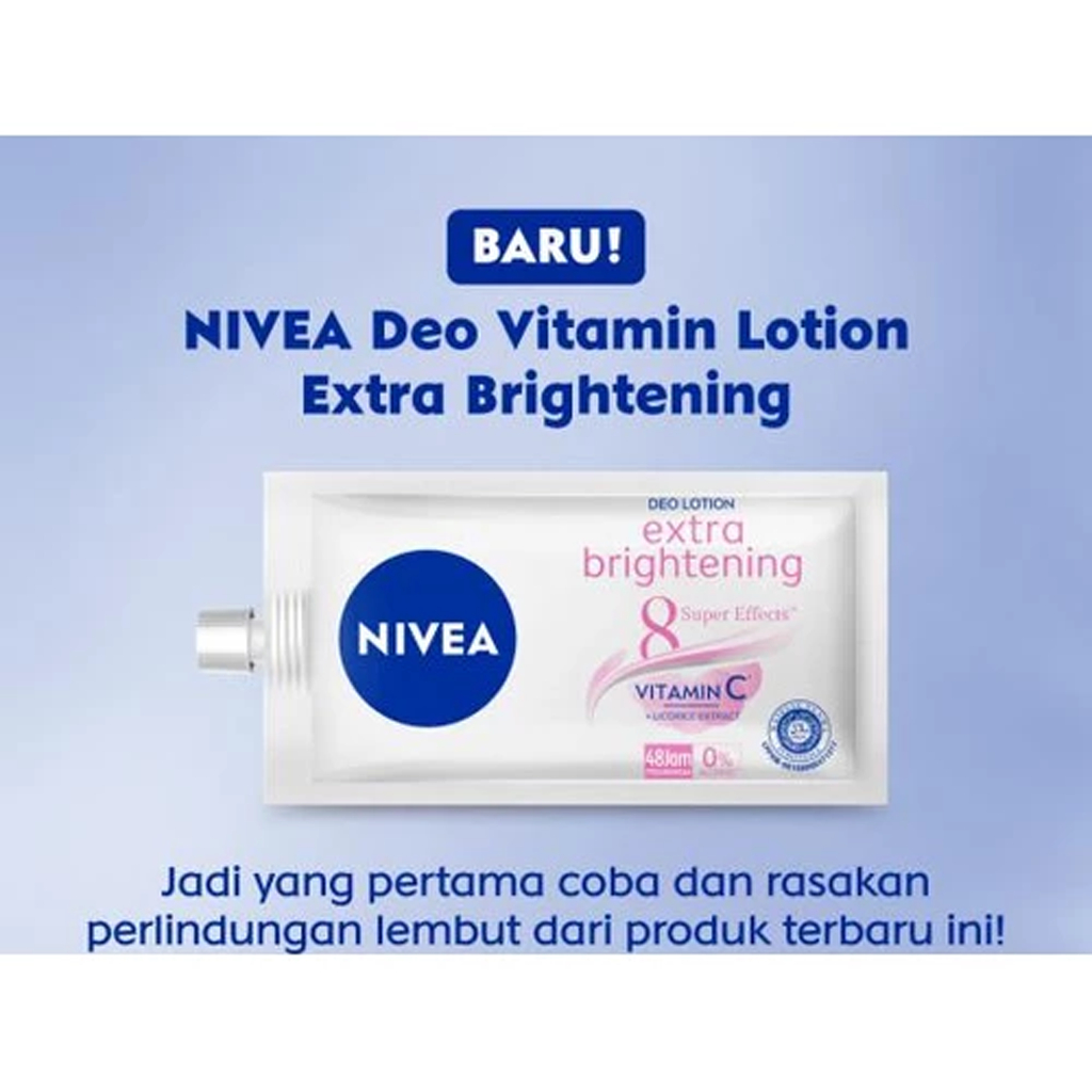 ❤ BELIA ❤ NIVEA Deodorant Deo Lotion Sachet 9ml | Lotion Ketiak BABY BUNNY