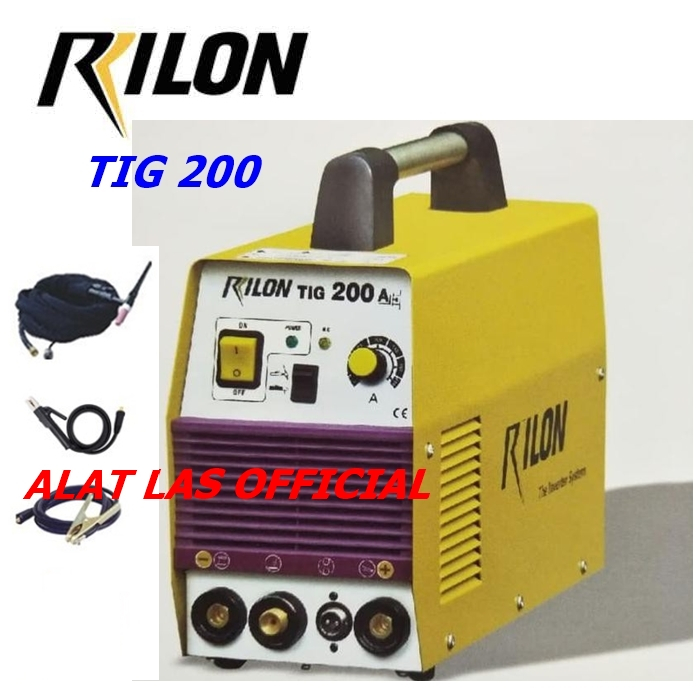 Mesin Las Rilon TIG 200A Trafo Las Listrik Argon TIG 200