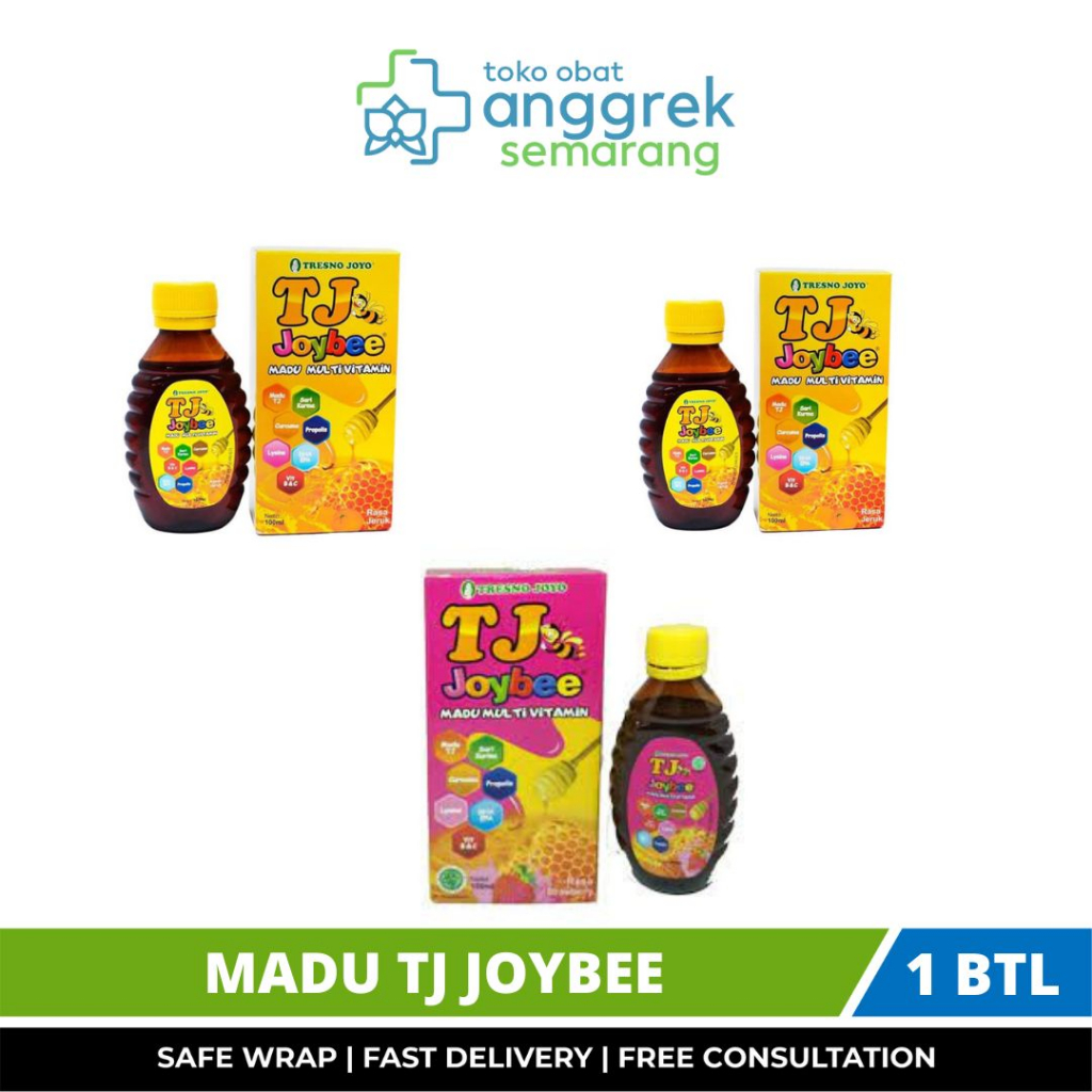 

MADU TJ JOYBEE ALL VARIAN 100 ML/ MEMBANTU MEMPERBAIKI NAFSU MAKAN & MENINGKATKAN DAYA TAHAN TUBUH