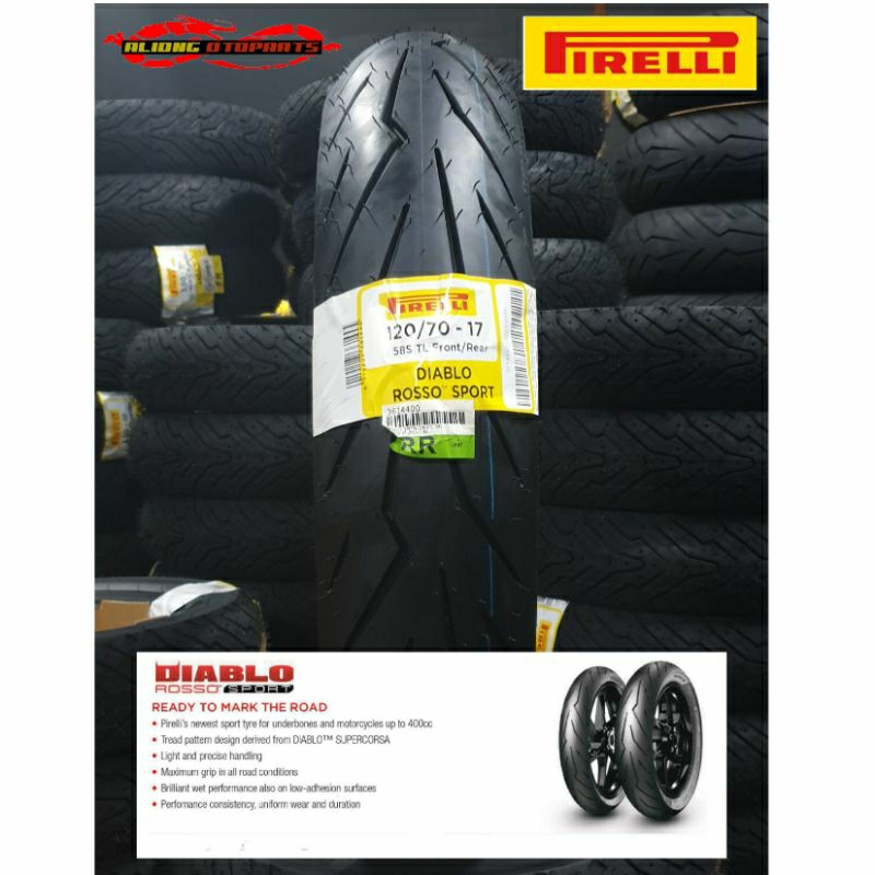Pirelli Diablo Rosso Sport 120/70-17