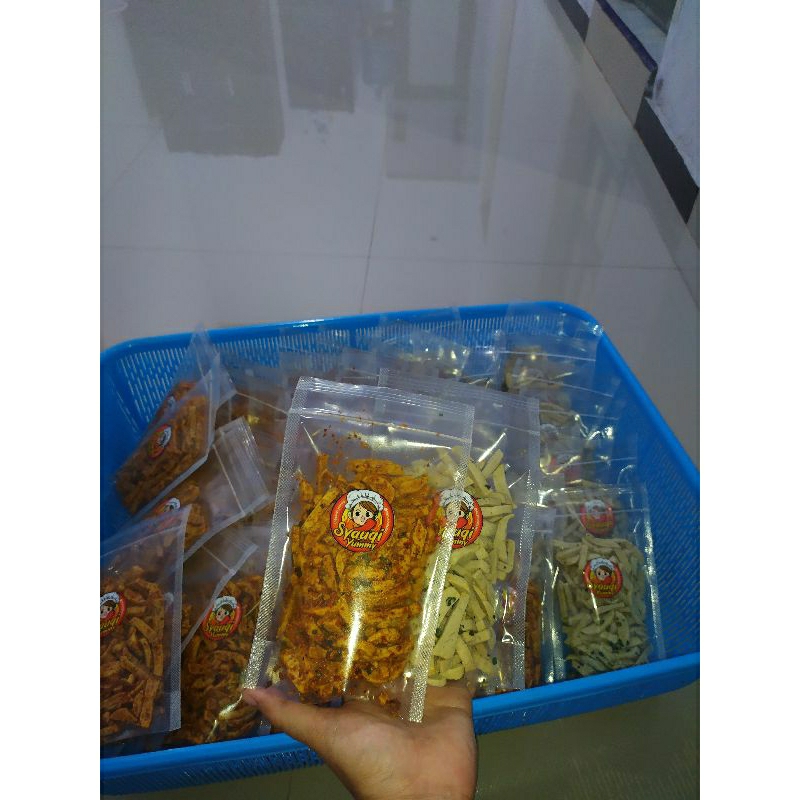 

Basreng daun jeruk pedas original