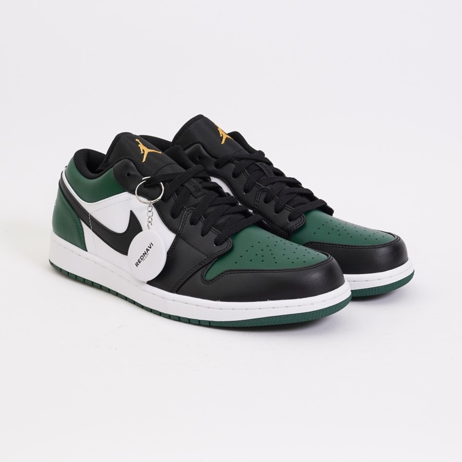 Nike Air Jordan 1 Low Green Toe ( Pine Green 2.0 ) 2021 Original