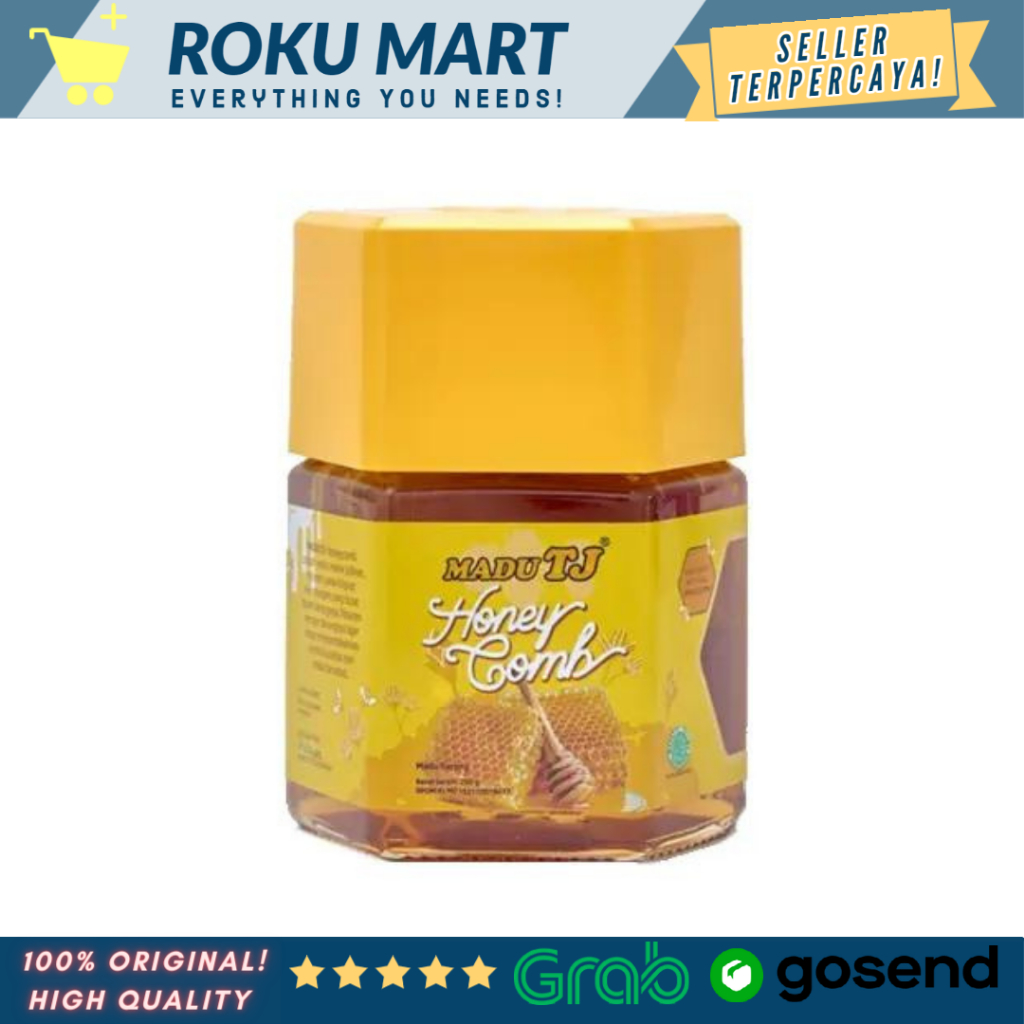 

MADU TJ HONEY COMB 250 g / MADU SARANG TJ HONEY COMB 250gr