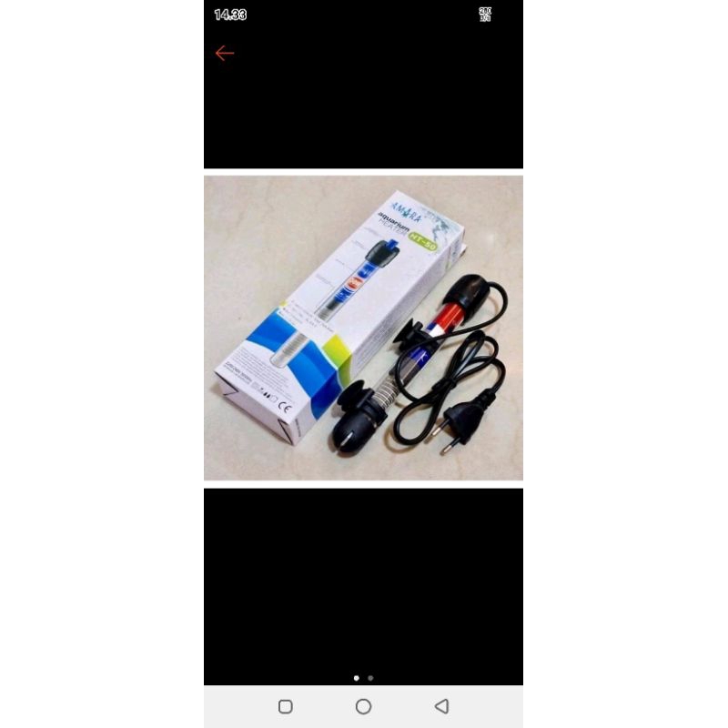 heater aquarium 50 watt