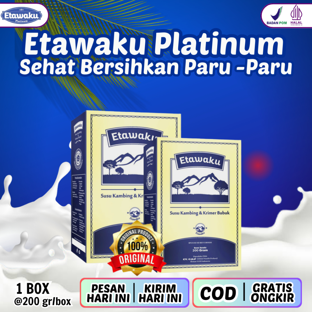 

Etawaku Susu Etawa Atasi Asma Official 1 Box