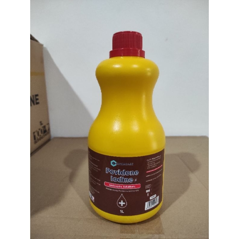 Povidone Iodine 10% 1 liter Hexacare