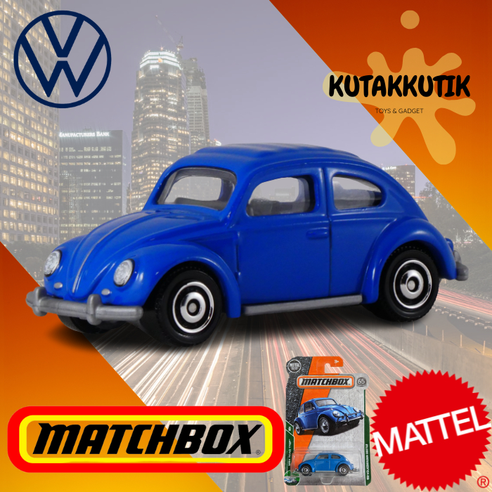 Matchbox Mobil Kodok 62 Volkswagen Beetle Biru Volkswagen Edition