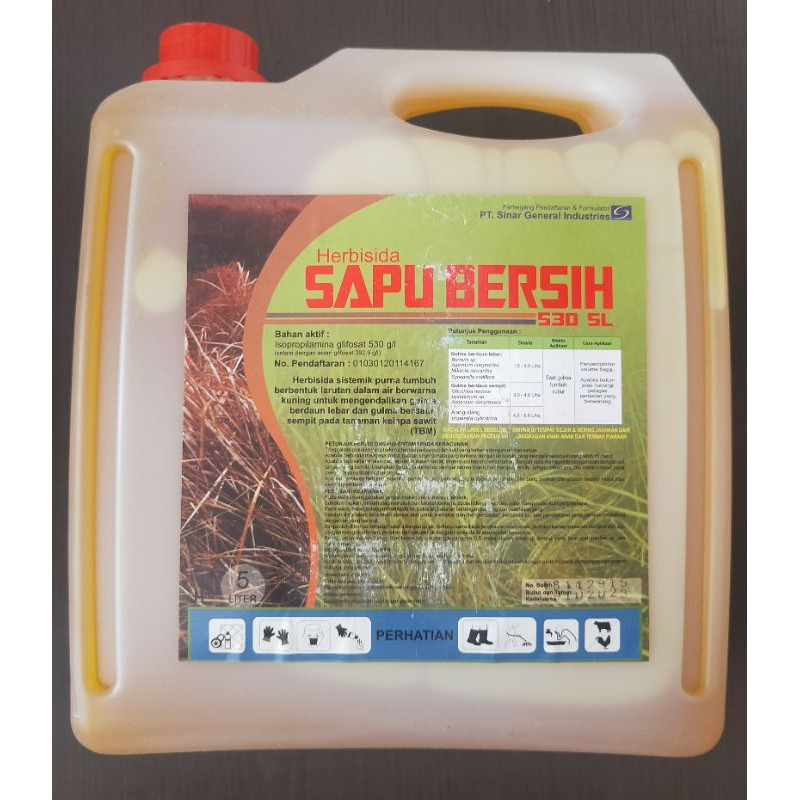 SAPU BERSIH 530 SL Kemasan 5 Liter Herbisida/Racun Rumput Sistemik