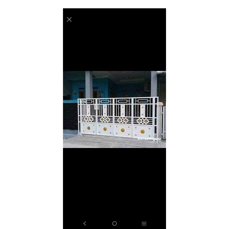 pager rumah minimalis