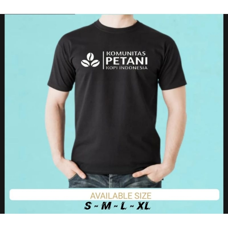 KAOS PETANI KOPI INDONESIA//BAJU KOPI