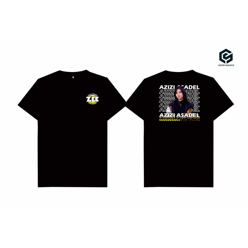 T-SHIRT ZEE JKT48 | KAOS ZEE JKT48 | KAOS CUSTOM MEMBER JKT48