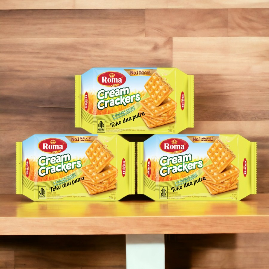 

Roma Cream Crackers 3 bungkus
