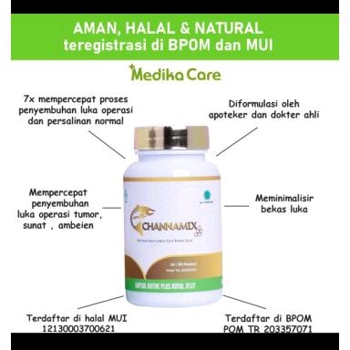 Channamix Kapsul Albumin Original Bpom