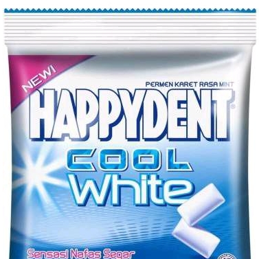 

Permen Happydent Cool White Mint 70gr Pouch