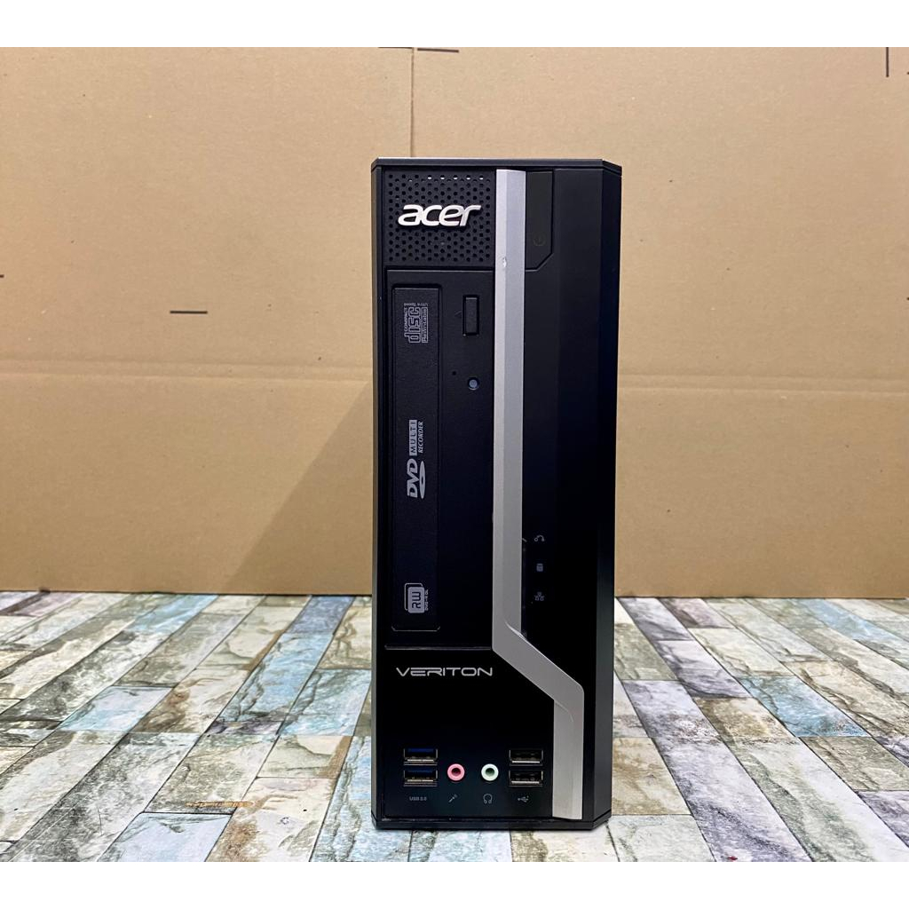 PC ACER VERITON X2630 SFF CORE i3 Gen 4RAM 4GB HDD 500GB DVD MURAH BERGARANSI