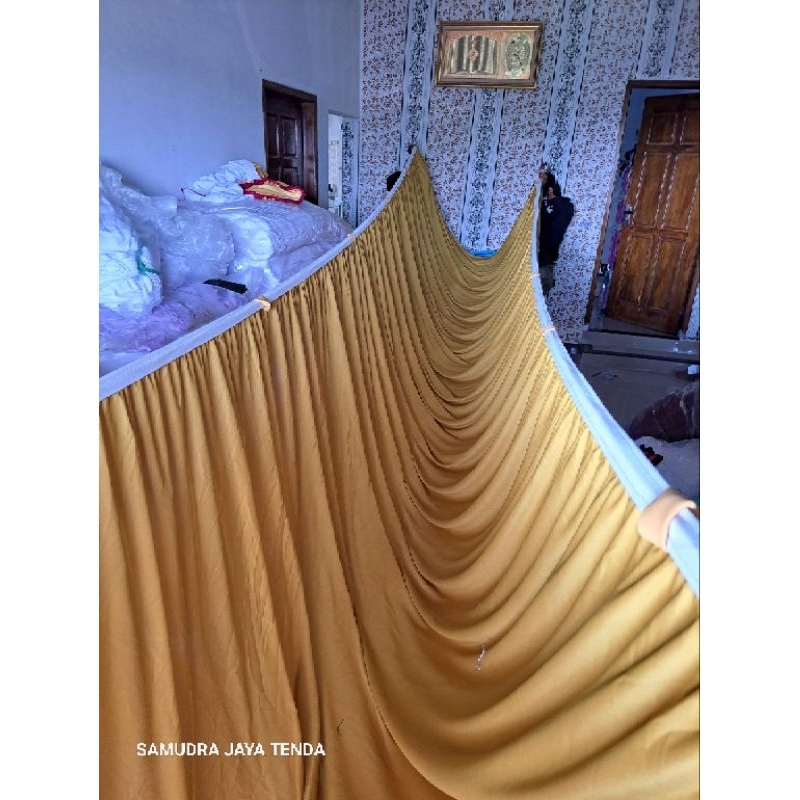 plafon tenda plafon galengan ( gelembung ) L 2 x P 6 mtr