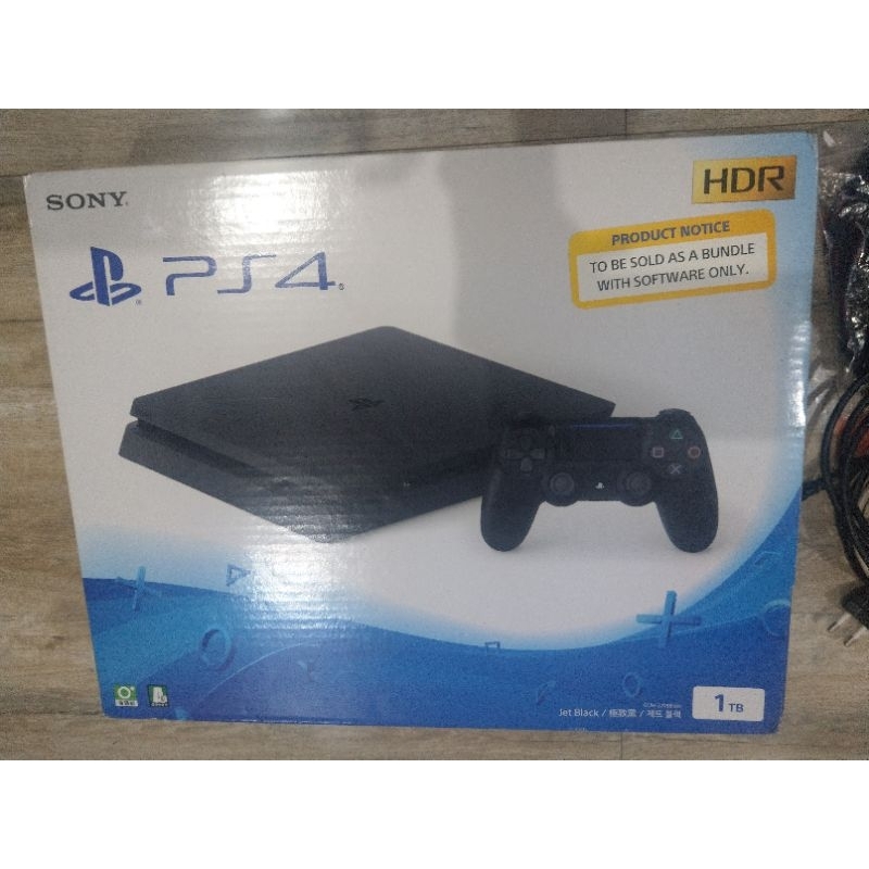 PS Play Station 4 1 TB Slim Fullset preloved bekas second