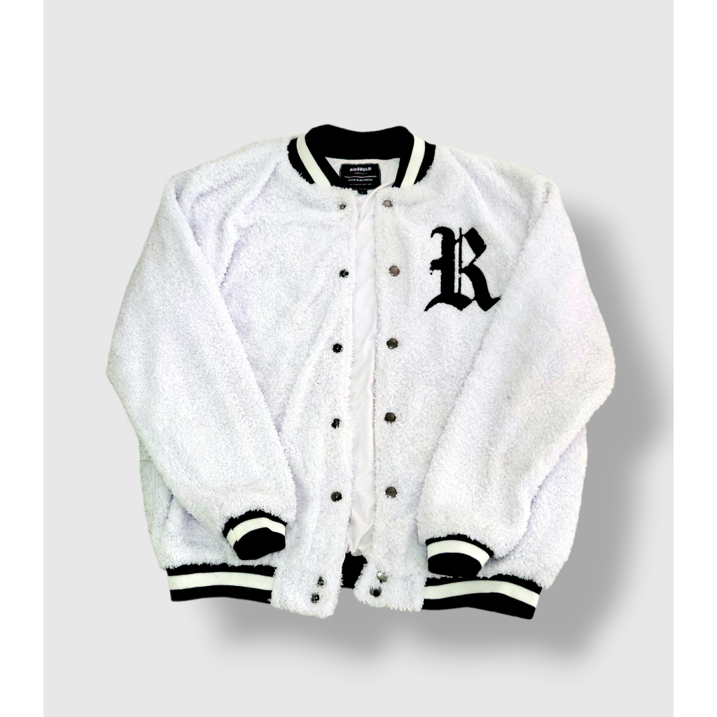 JAKET SHERPA BASEBALL-JAKET SHERPA-JAKET BASEBALL-jaket pria