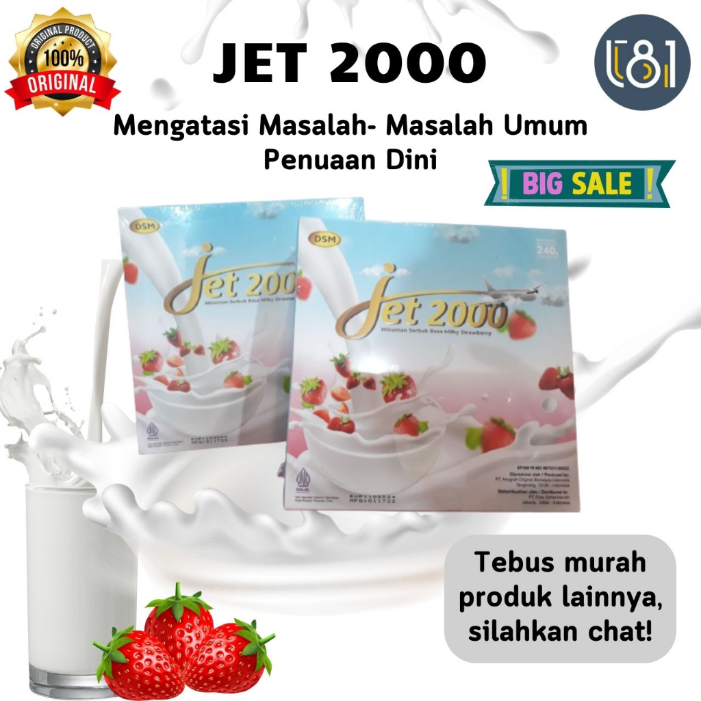 

JET 2000 Collagen - Minuman Kolagen Kecantikan Dan Kesehatan