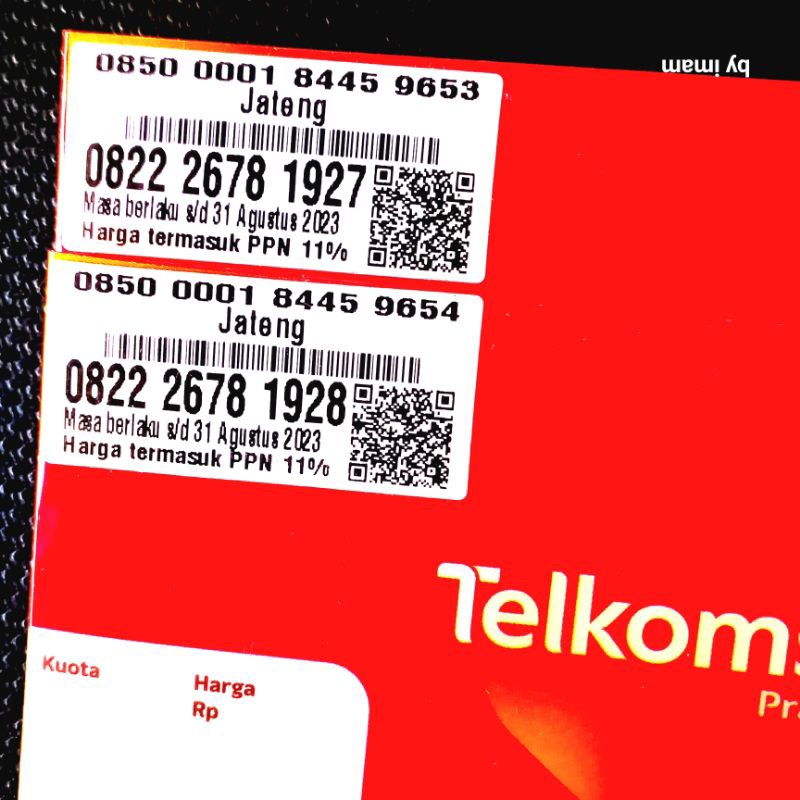 NOMOR CANTIK TELKOMSEL PRABAYAR SERI TAHUN BOLA PERSEBAYA / PERSIJA 1927 / 1928