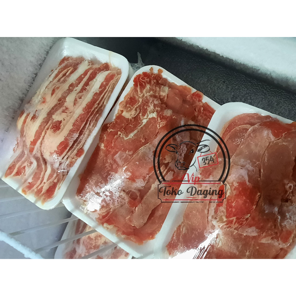 

Sirloin Beef 250gr / Daging Slice Premium Fresh Cut/ Daging/US/AS/ Yoshinoya