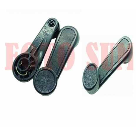 Handle putaran kaca jendela Universal mobil  Katana Jimny Carry Kijang grand max dll hitam dan abu