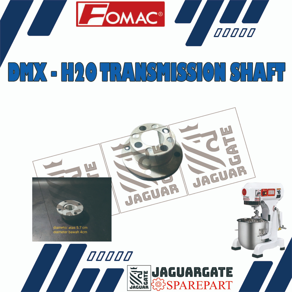 DMX-H20 Sparepart Transmission Shaft Mixer Fomac