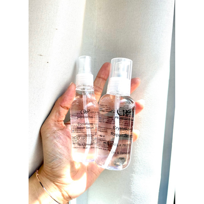 Serum W Professional Hair Serum Crtstallizing Repair Serum Serum Salon