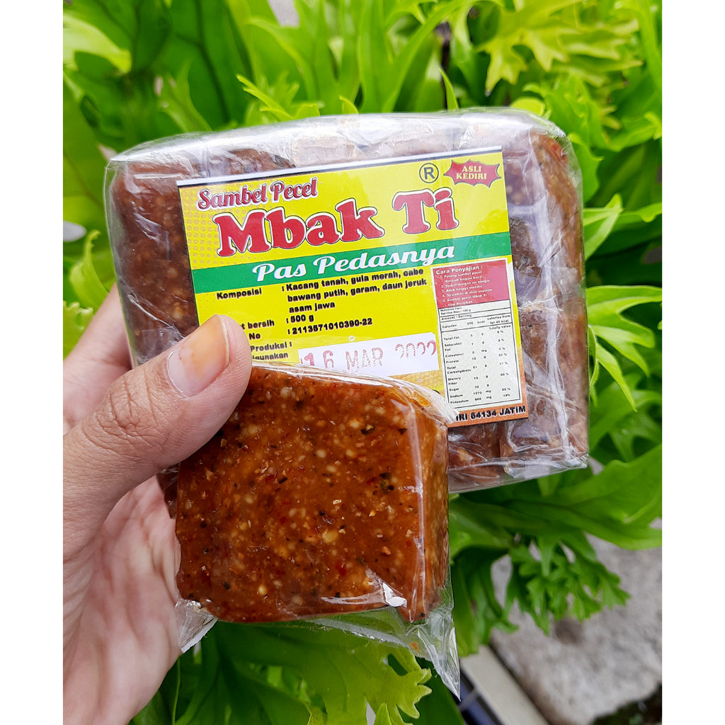 

SS031 Sambal Pecel Madiun Mbak Ti 10pcsx50g / sambel pecel rumahan
