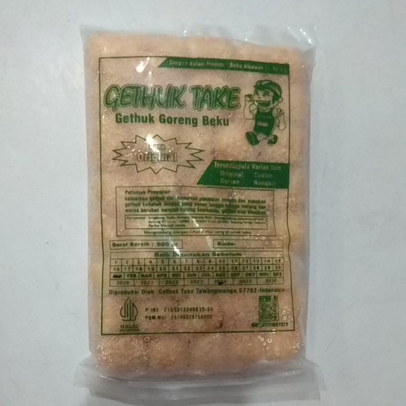 

TAKE gethuk crispy mini original isi 40
