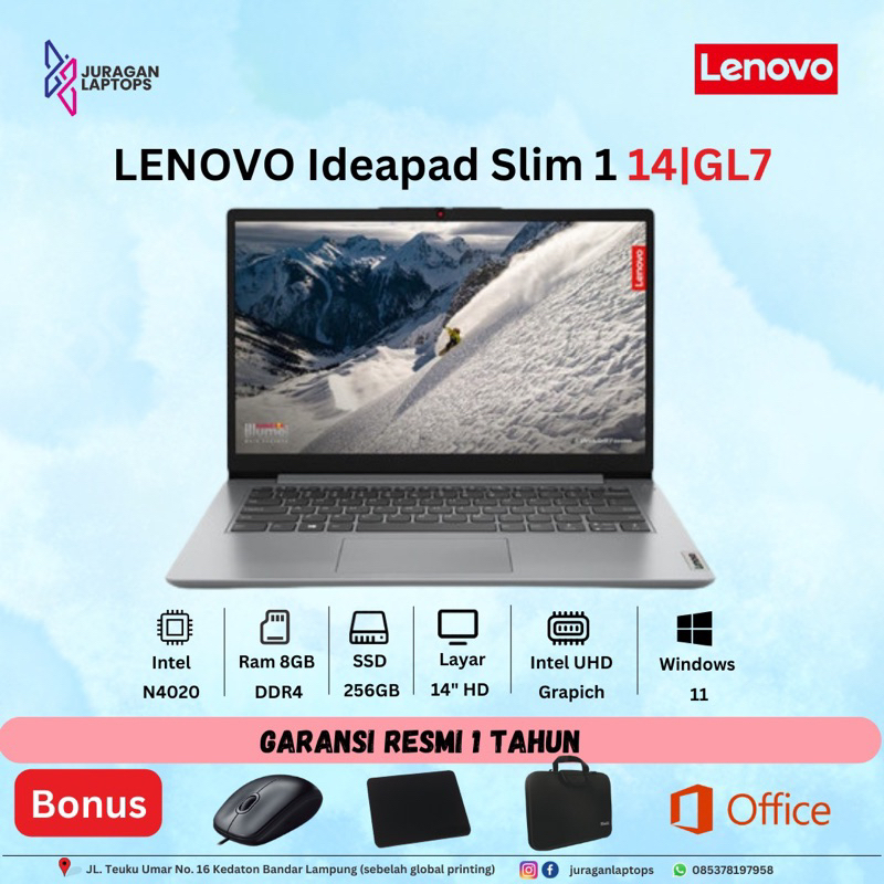 lenovo ideapad slim 1 n4020