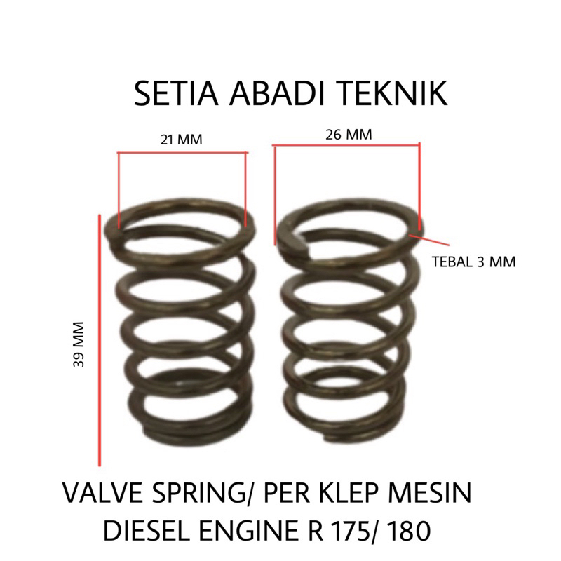 Valve Spring R 175/ 180