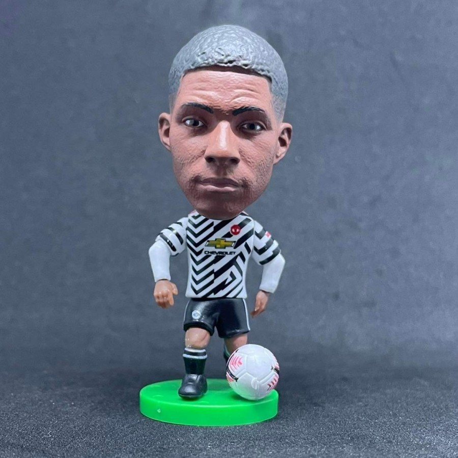 Action figure Marcus Rashford Manchester United 3rd kit 2020 soccerwe
