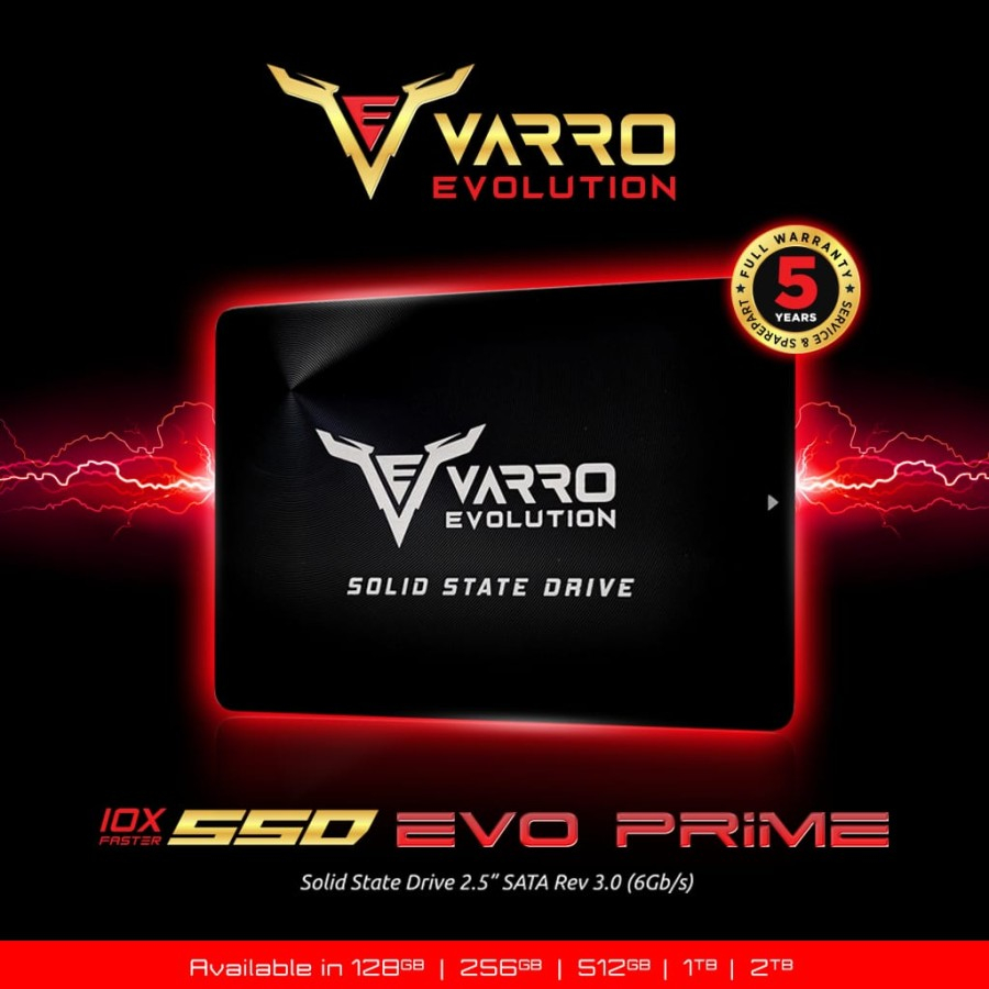 SSD varro 256gb sata 3 2.5" LAPTOP/PC