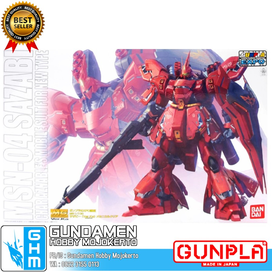 MG 1/100 Sazabi Ver.ka Expo Clear Limited