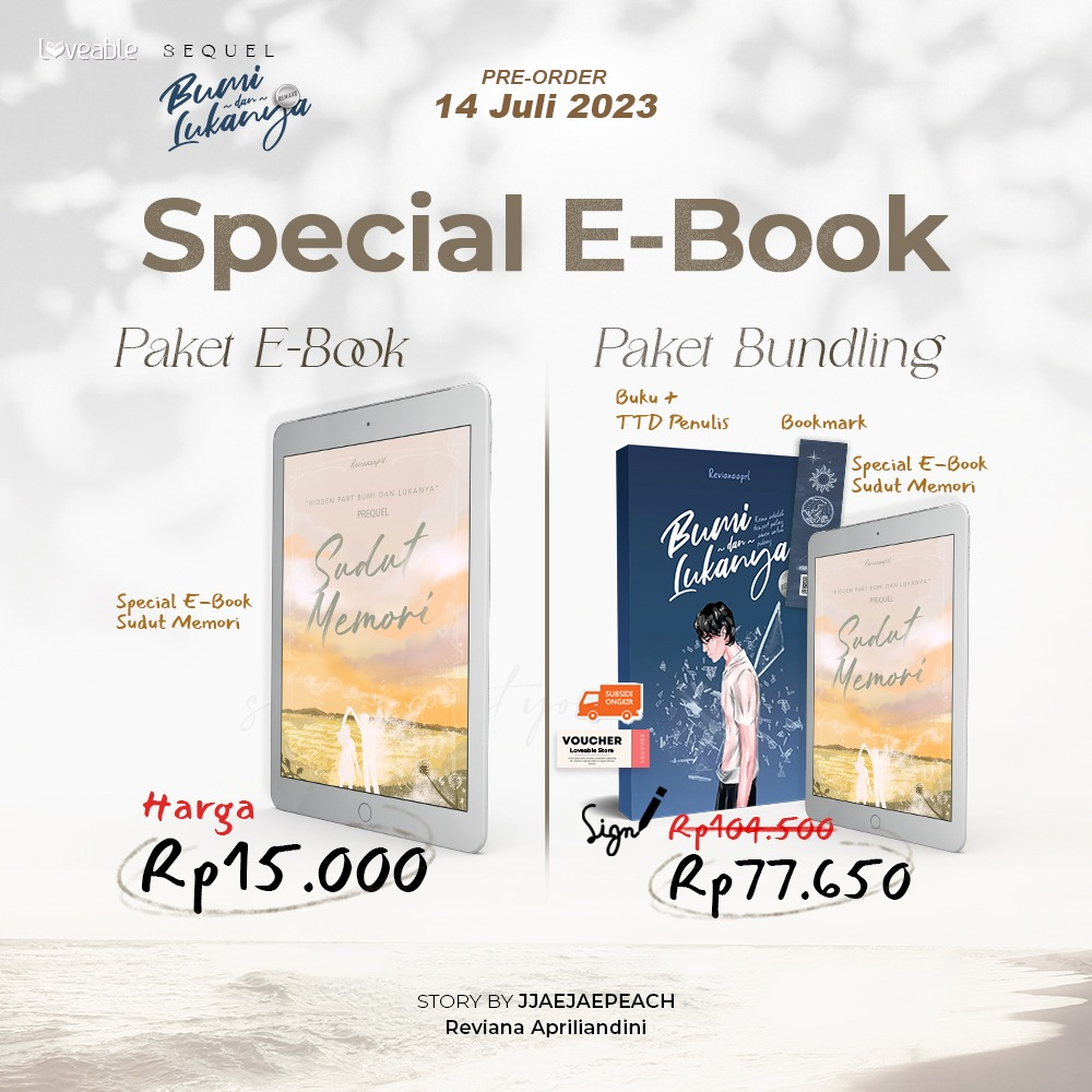 Special Bundling Sudut Memori X Bumi dan Lukanya