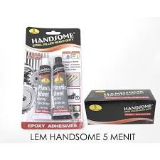 

LEM BESI EPOXY 5 MENIT HANDSOME LEM KUAT