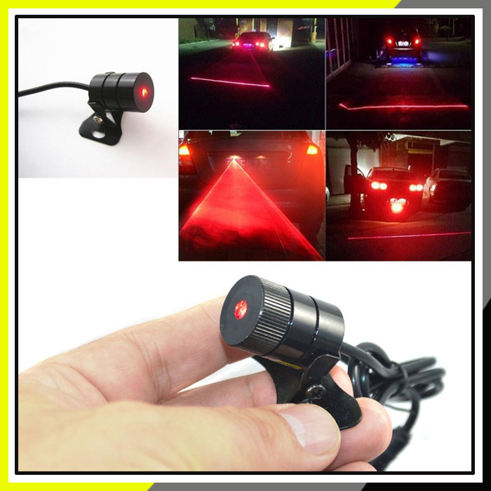 Lampu Mobil Belakang Lampu LED Motor Mobil Laser Lampu Foglamp Rear Fog Light Safety Lampu Hias