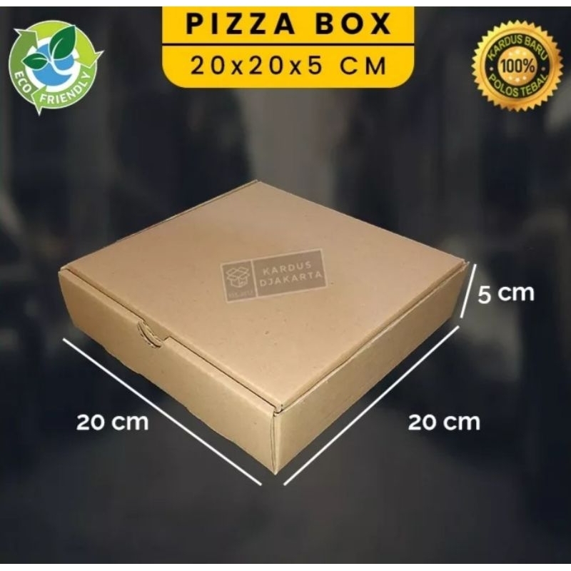 

KARDUS / BOX PIZZA uk. 20 x 20 x 5 cm