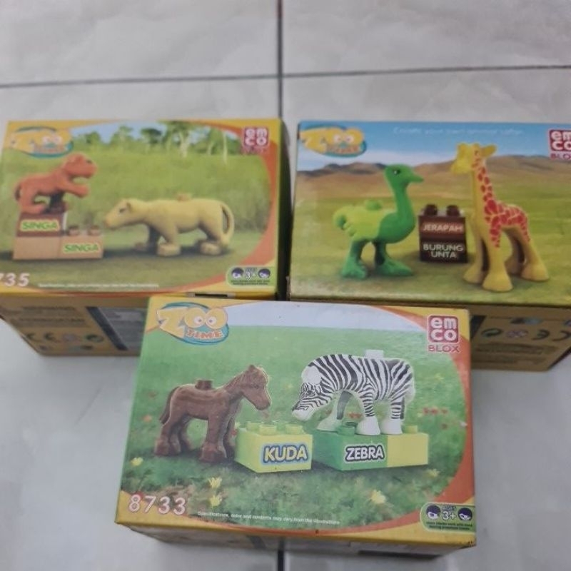 Emco Blox - Zoo Time / Puzzle anak