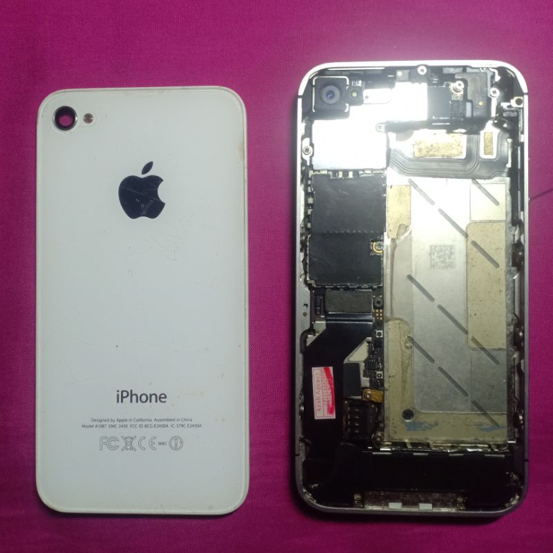 iPhone 4S Bahan LCD Frame Mesin Kamera