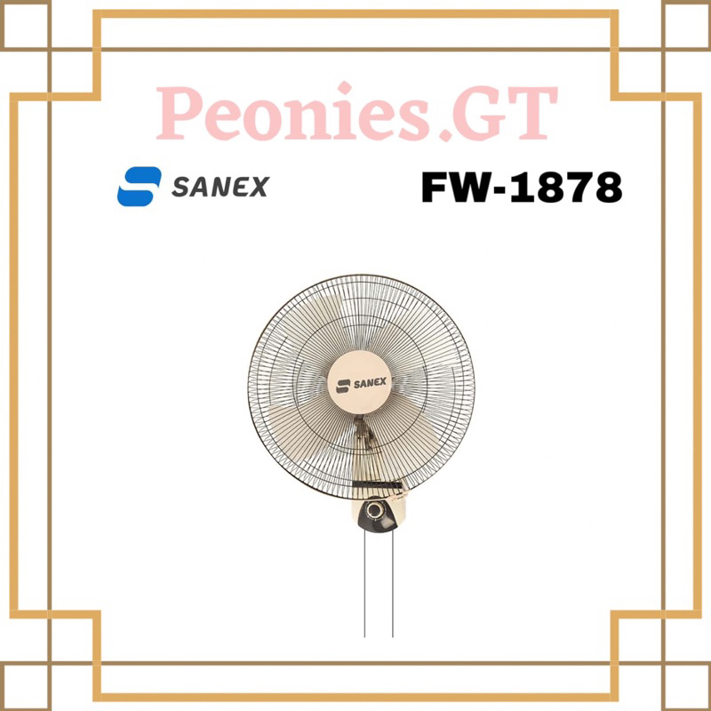 Wallfan Sanex 18" / Kipas Dinding Sanex 18" / FW-1878 / FW-1878