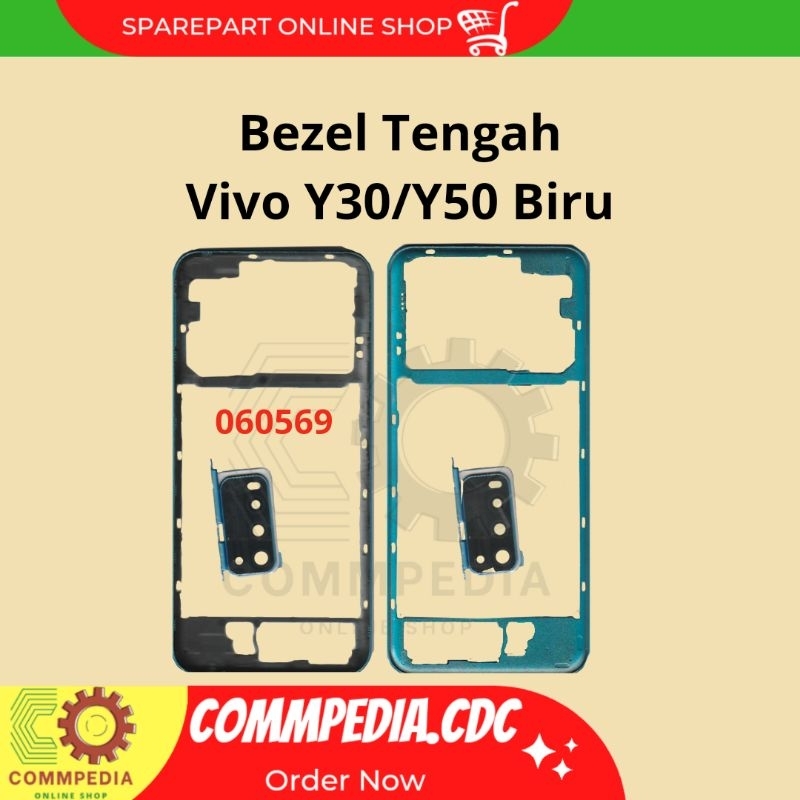 Bezel Tengah Vivo Y30/Y50