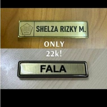 

Nametag Magnet Papan Nama/Nama Dada