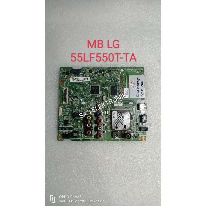 MB MOTHERBOARD MAINBOARD MESIN TV LED LG 55 INCH 55LF550T-TA 55LF55 T