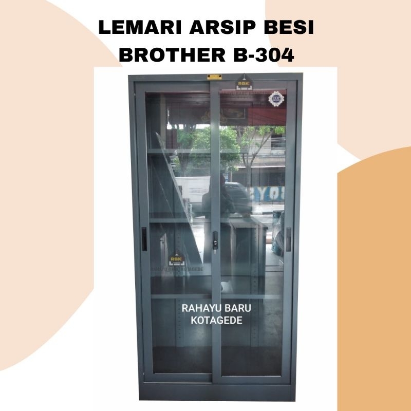 Lemari Arsip Besi Brother B-304 Lemari Kantor Lemari arsip Jogja