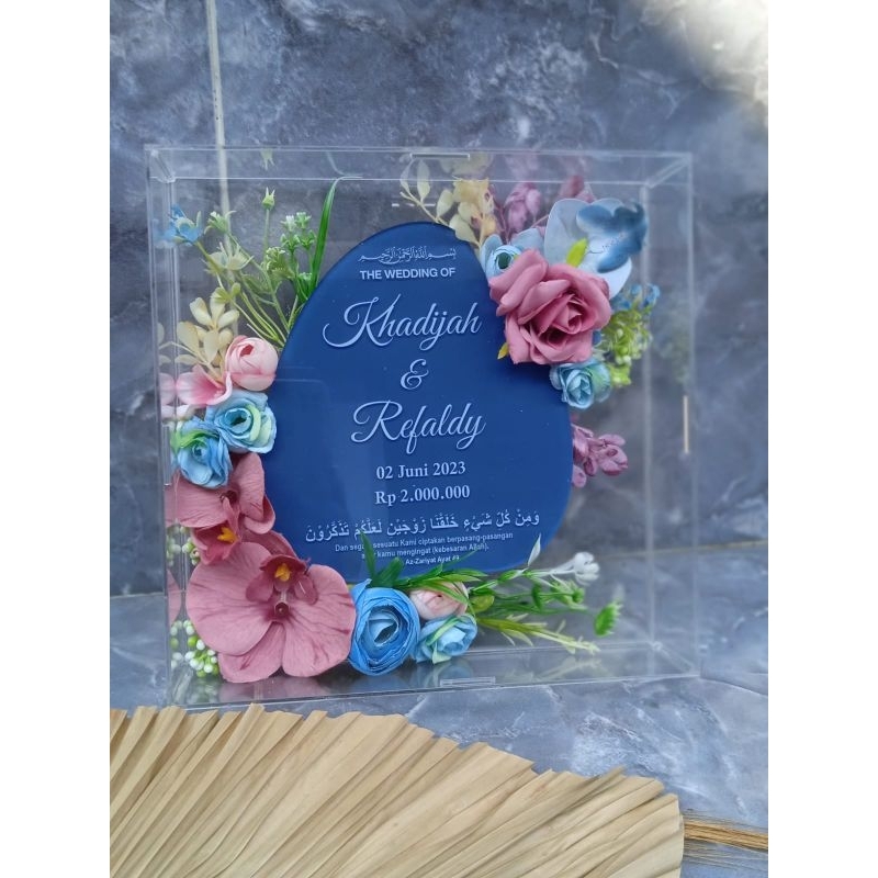 Mahar Pernikahan Mahar Murah Sehari Jadi | Mahar Rustic Mahar akrilik Mahar Transparan Mahar Kekinia