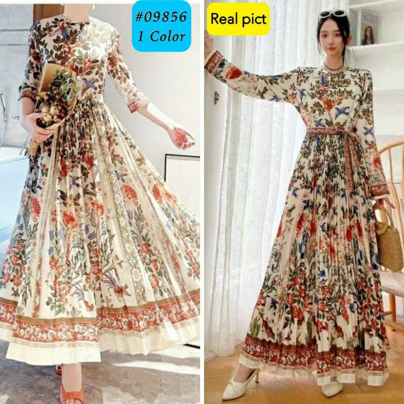 Dress Ethnik Daun2 by Miss J