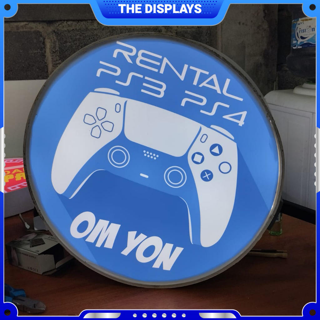 

Neon Box Custom 60cm 2 Muka Free Breket