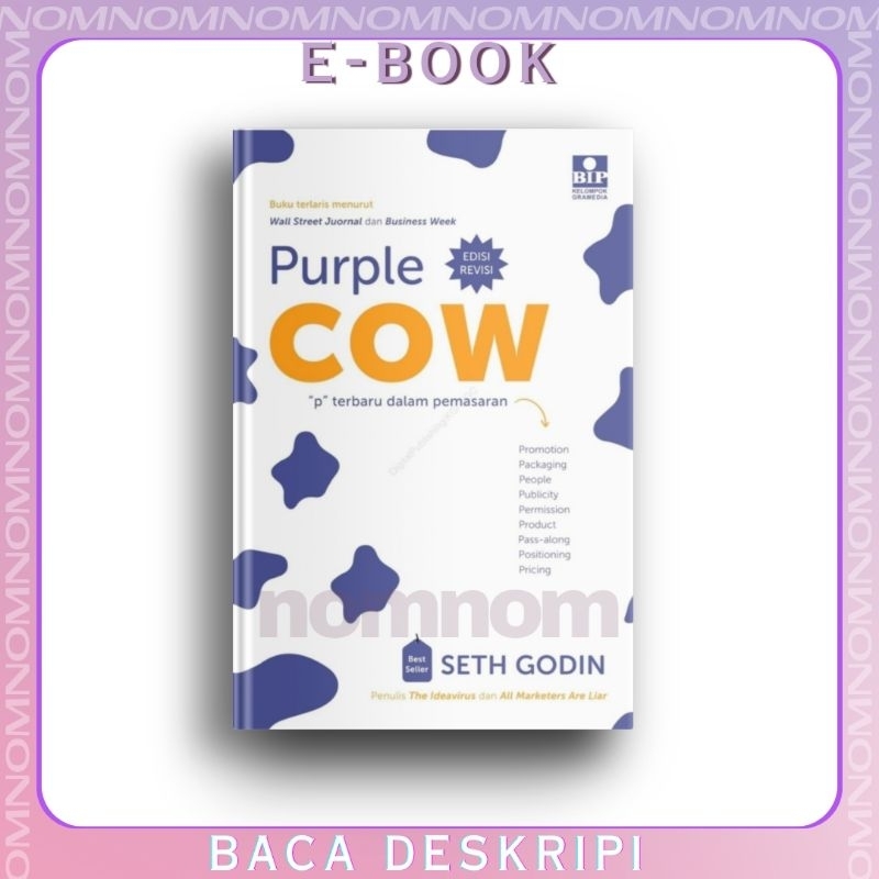 

[INDONESIA] Purple COW by Seth Godin